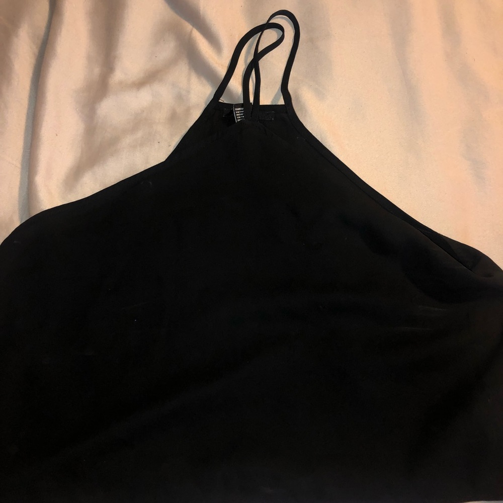 Forever 21 Black Crop top